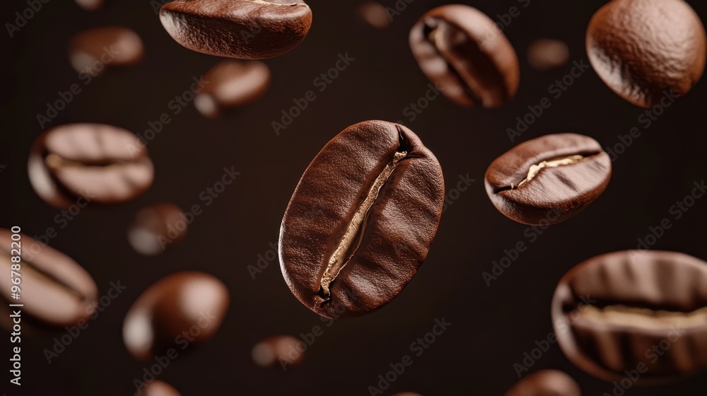 The Floating Coffee Bean Delight The Floating Coffee Bean Delight