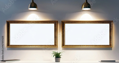 frame on the wall, picture frame