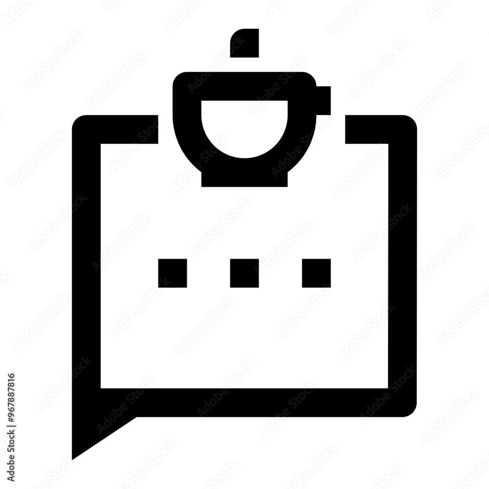Coffee Review Simple Line Icon. Single icon, line vector icon Coffee Review Simple Line Icon. Single icon, line vector icon