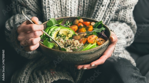 The Salad Bowl with Quinoa