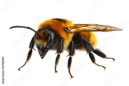 bee on transparent background