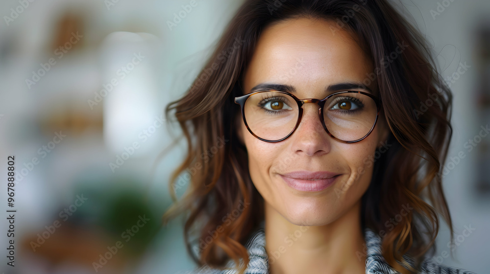 Smiling Mature Business Woman Holding Docume Smiling Mature Business Woman Holding Docume