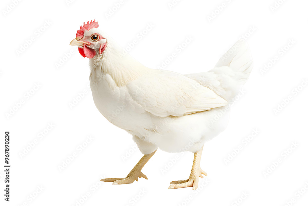 Fototapeta premium chicken on wtransparent background