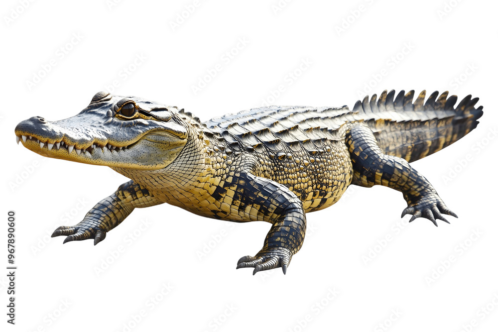 crocodile isolated on transparent background crocodile isolated on transparent background