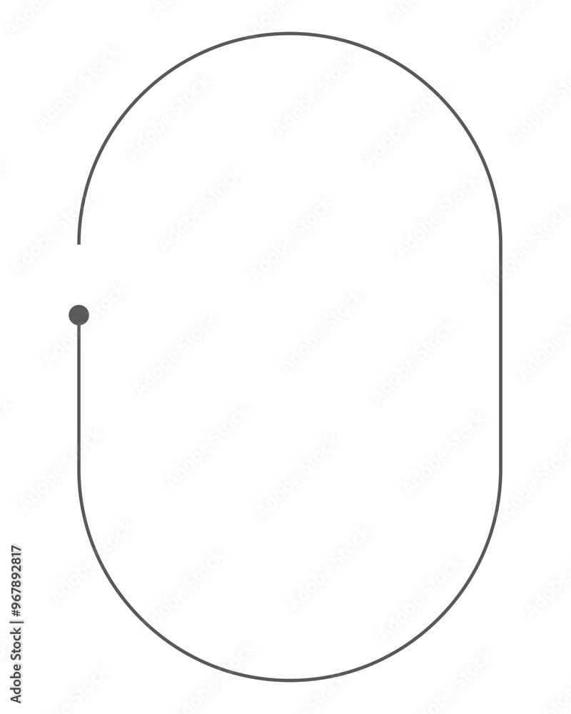 Minimal oval png frame, transparent background Minimal oval png frame, transparent background