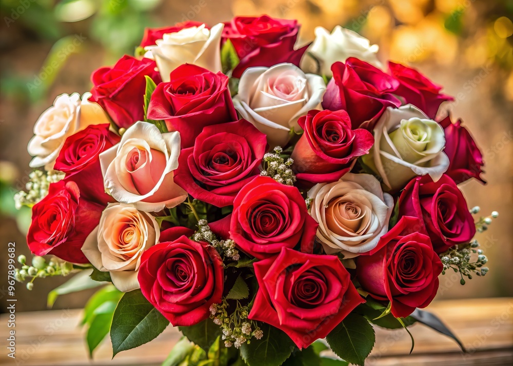 Obraz premium roses inspire love