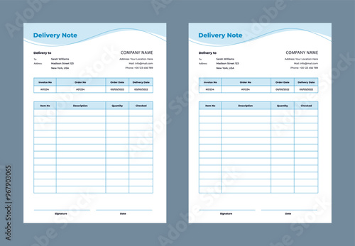 Minimal Corporate Business Invoice design template vector illustration bill form price invoice. Creative invoice template vector.