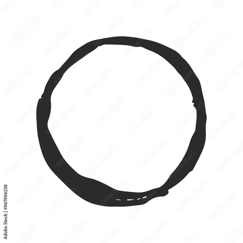 Grunge Circle. Vector Grunge round shape elements Grunge Circle. Vector Grunge round shape elements