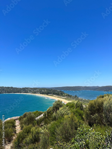 Palm Beach, Sydney, Australia walking track lookout