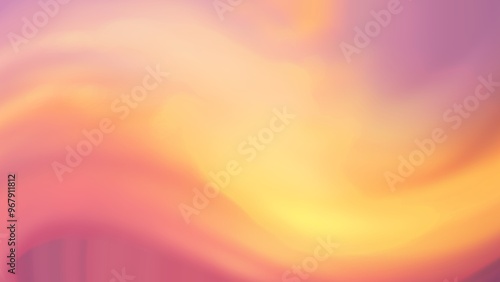 Blurred pastel wave abstract background