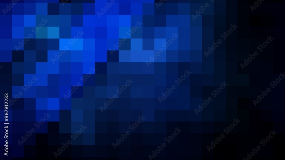 Dark blue mosaic pattern background Dark blue mosaic pattern background