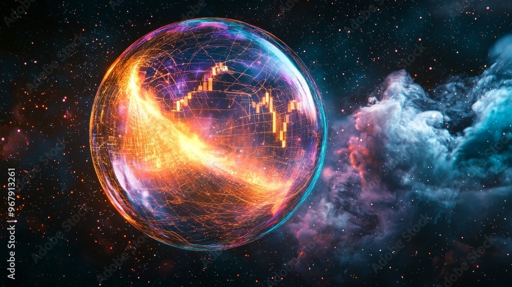 Obraz premium Cosmic Trade