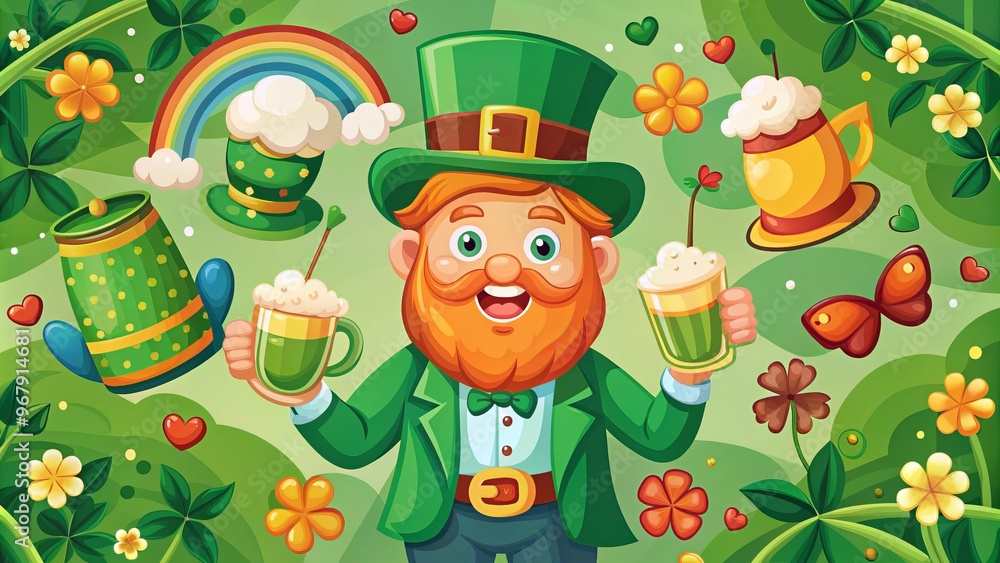 St Patrick's Day illustrations St Patrick's Day illustrations