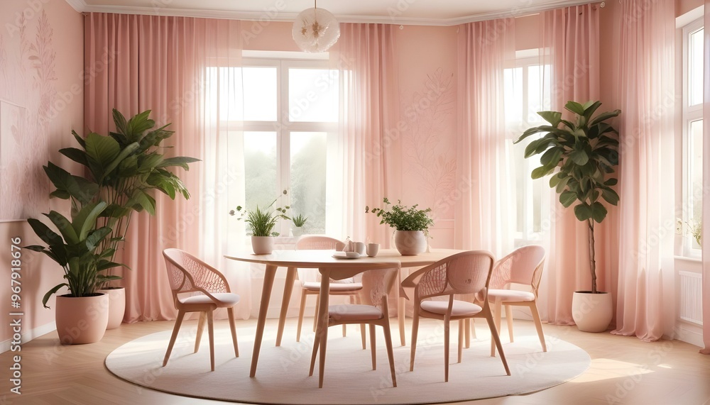 Photo interior modern design room 3d illustration; Photo interior modern design room 3d illustration;