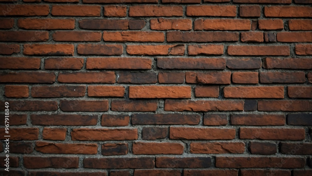 Red and brown brick wall texture, ideal for architectural and construction themes. Red and brown brick wall texture, ideal for architectural and construction themes.
