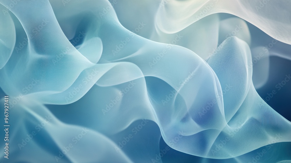 Fototapeta premium soft_translucent_shape, wave 