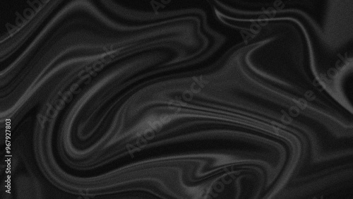 Elegant black satin fabric texture, Smooth silk material background, Luxury fashion design, Abstract black flowing waves, Dark minimalist wallpaper, Modern product display backdrop