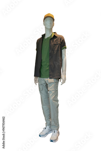   Full length male mannequin