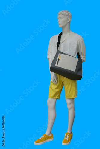 Full length male mannequin photo