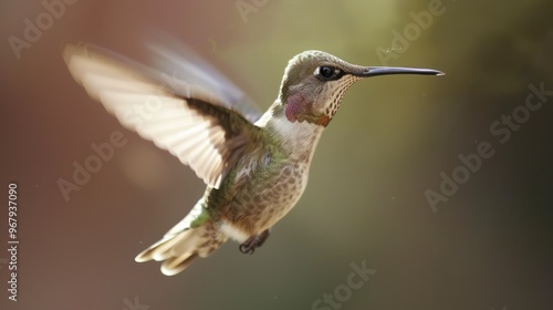 Hummingbird in Flight