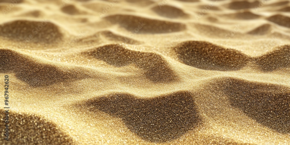 Sand covered beach close-up Sand covered beach close-up