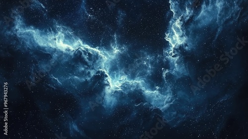 beautiful night sky with a stars (small amount), galaxy, dark colors, big nebula, cloudy, hyper detailed, drawing, 8K, HD, super resolution