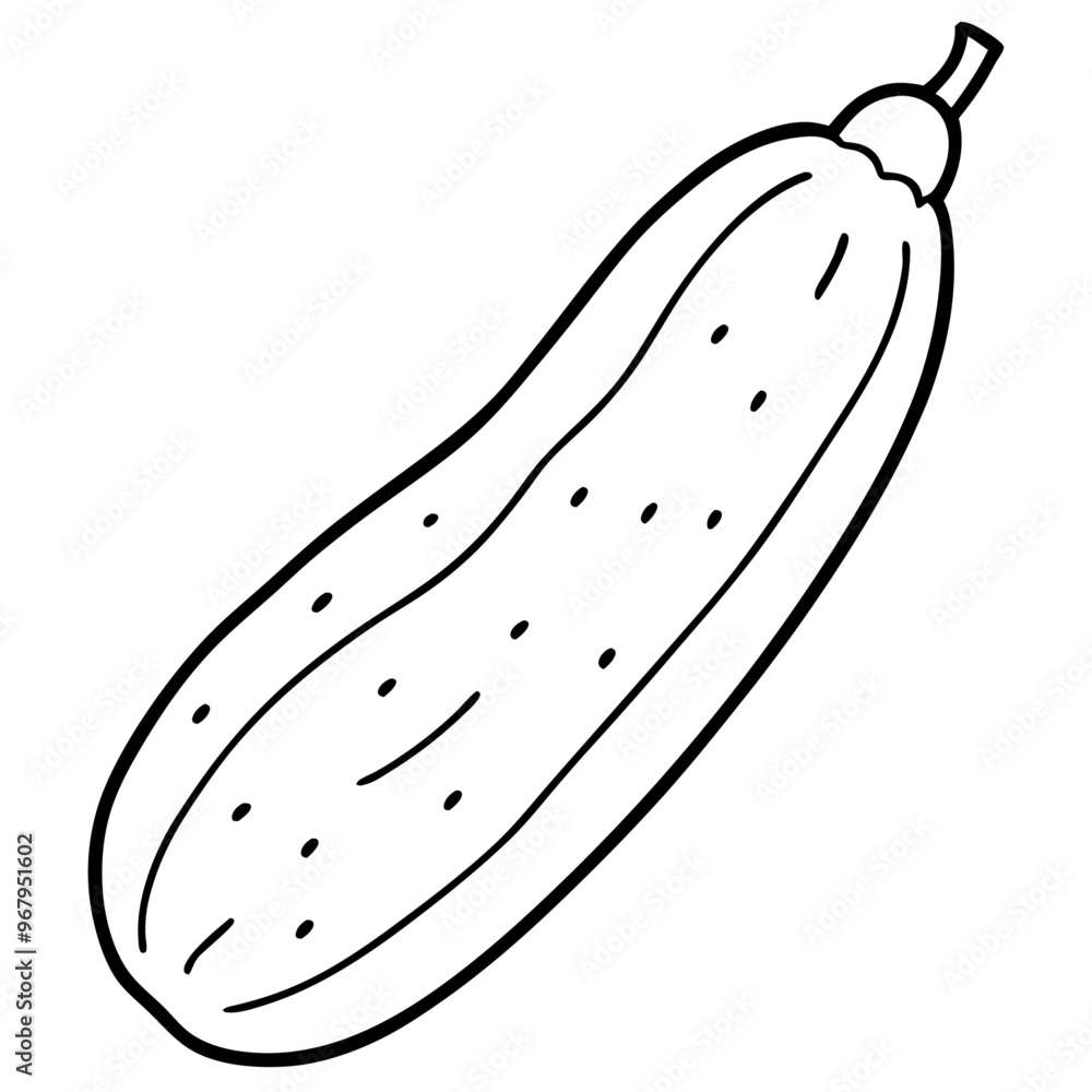 cucumber vegetable outline coloring book page line art illustration digital drawing cucumber vegetable outline coloring book page line art illustration digital drawing