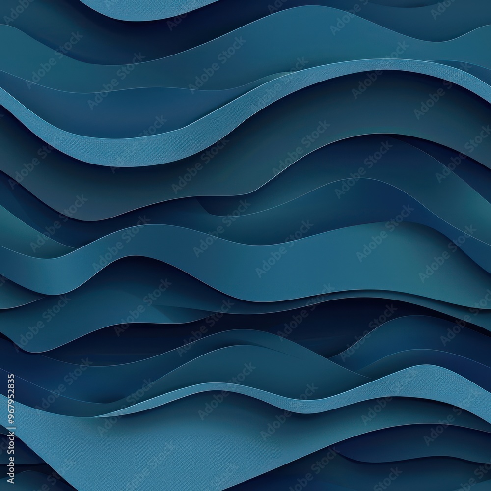 abstract water wavy pattern in blue, orange, and yellow color By Generated AI abstract water wavy pattern in blue, orange, and yellow color By Generated AI