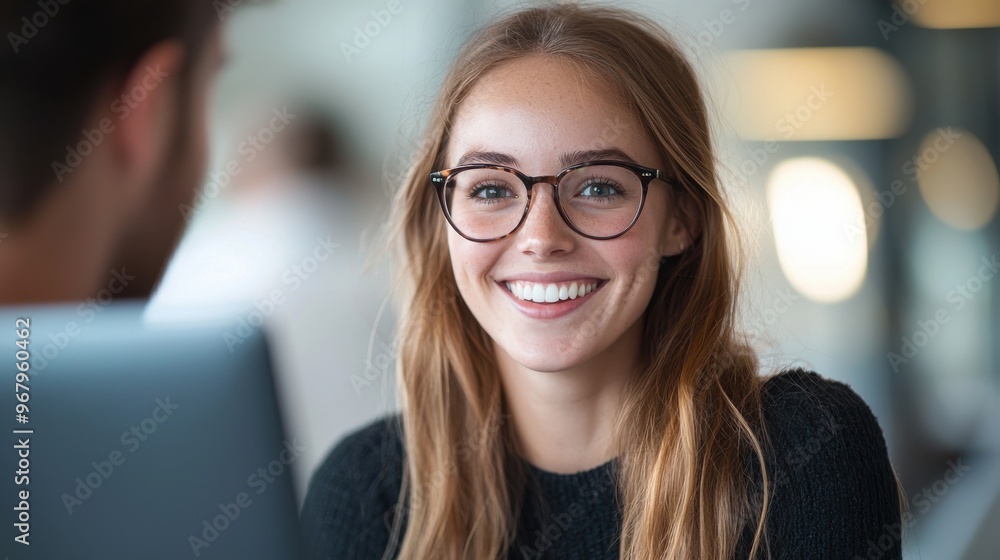 A mentor guides a younger colleague through a difficult project, offering words of encouragement. The positivity shared creates a supportive work environment A mentor guides a younger colleague through a difficult project, offering words of encouragement. The positivity shared creates a supportive work environment