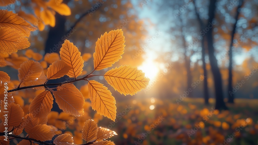 紅葉した秋の葉 紅葉した秋の葉