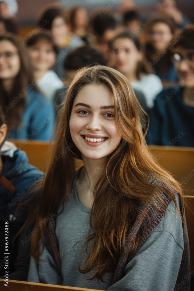 A person addressing an audience with enthusiasm and confidence A person addressing an audience with enthusiasm and confidence