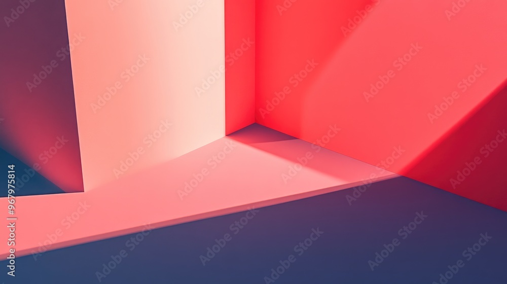 Abstract Geometric Shapes in Vibrant Pink and Blue Colors, Minimalist Design, Contemporary Art, Modern Wall Decor, Creative Background, Digital Artwork, Abstract Geometric Shapes in Vibrant Pink and Blue Colors, Minimalist Design, Contemporary Art, Modern Wall Decor, Creative Background, Digital Artwork,