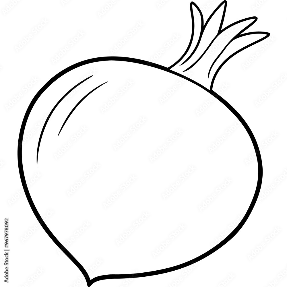 jicama vegetable outline coloring book page line art illustration digital drawing jicama vegetable outline coloring book page line art illustration digital drawing