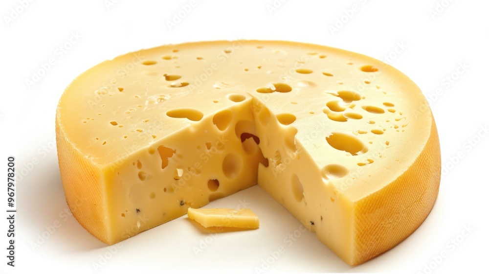 A slice of cheese with a bite removed, great for food or lifestyle photography A slice of cheese with a bite removed, great for food or lifestyle photography