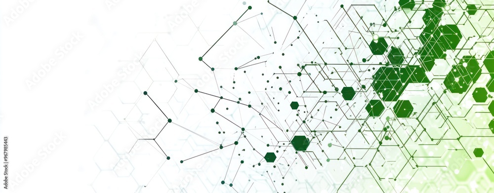 Abstract Green Network Pattern Abstract Green Network Pattern
