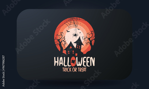 Halloween Trick Or Treat T-shirt Design