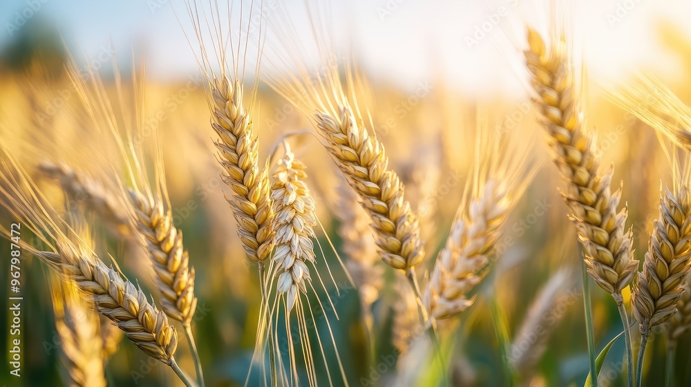 Close-up of genetically modified crops with subtle ecological signs of stress. Close-up of genetically modified crops with subtle ecological signs of stress.