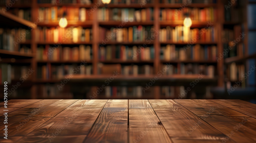 A cozy wooden table in a library filled with books, inviting readers to explore the world of knowledge and imagination. A cozy wooden table in a library filled with books, inviting readers to explore the world of knowledge and imagination.