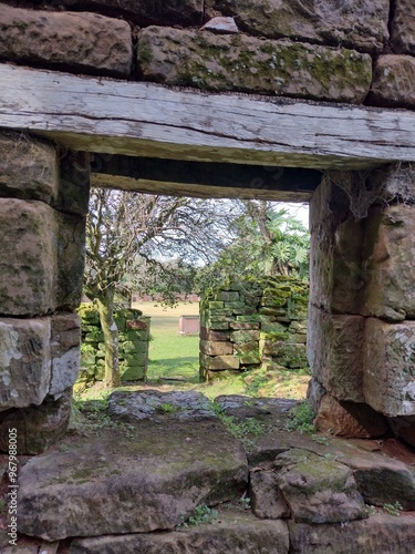 ruins of an old castle