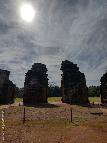 ruins of the temple of San Ignacio