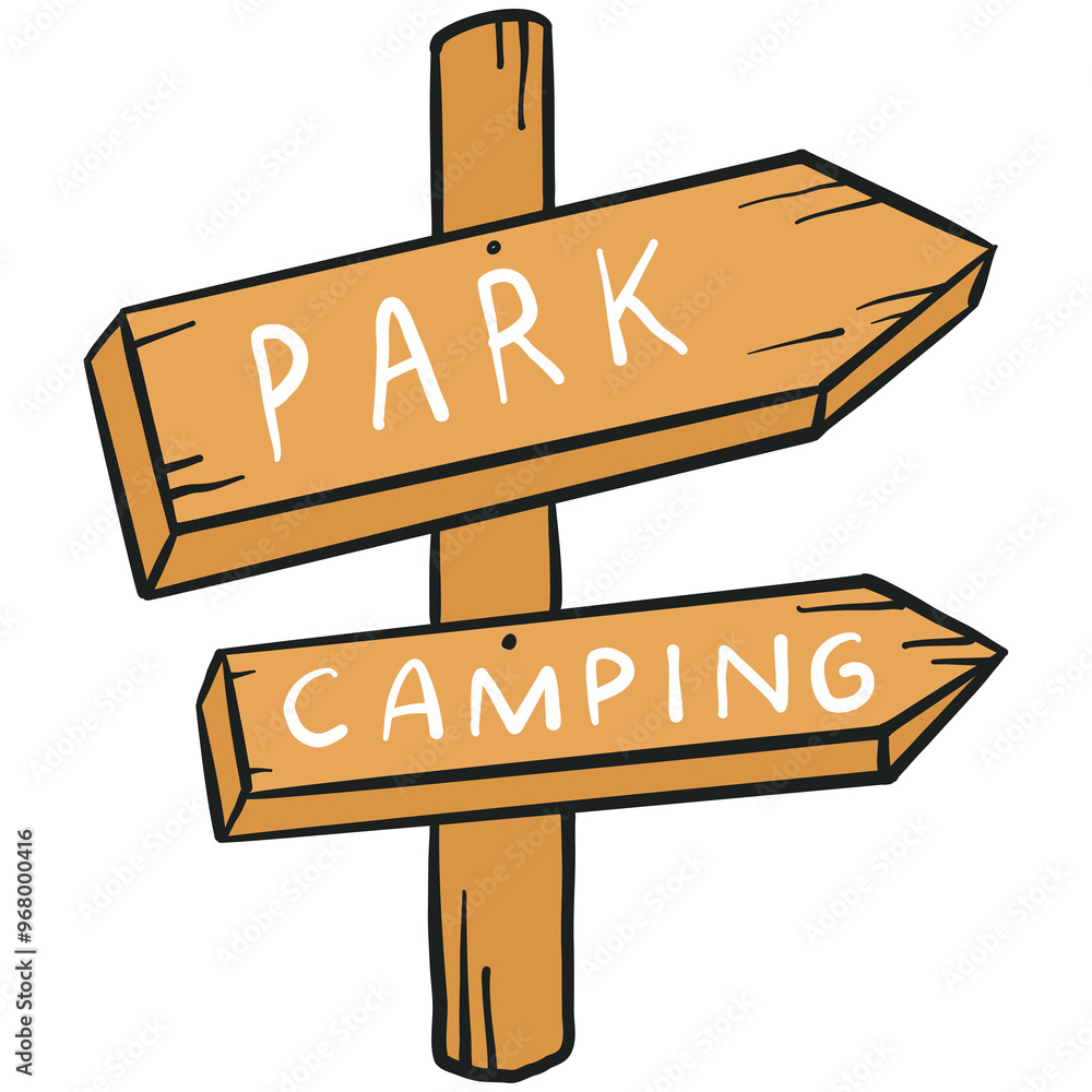 Hand drawn PNG doodle of camping sign for stickers, prints, cards, posters, planners, socila media, etc. Hand drawn PNG doodle of camping sign for stickers, prints, cards, posters, planners, socila media, etc.