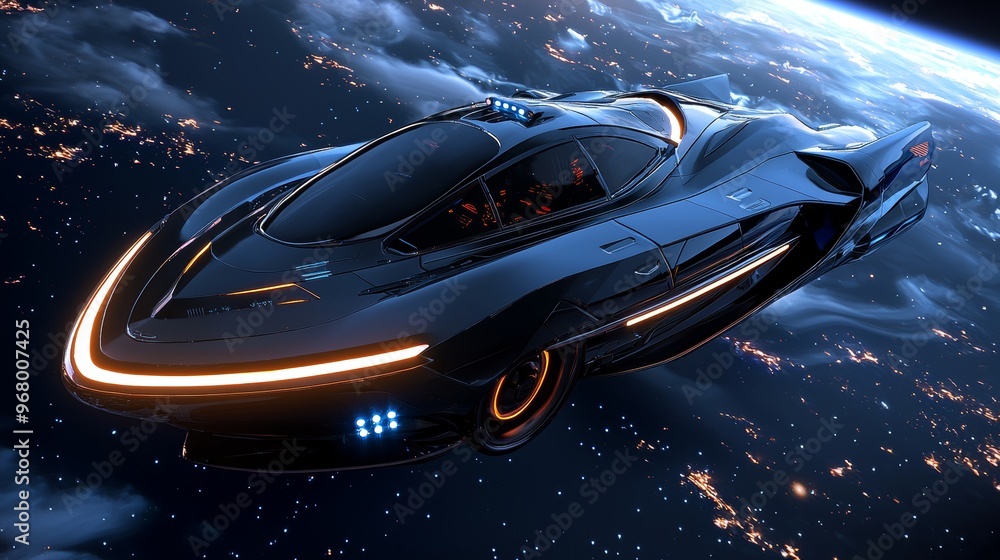 Futuristic, sci-fi concept art of a futuristic spacecraft traveling through space, imaginative, technology, space exploration, adventure :: sleek design, cosmic vistas, futuristic aesthetics Futuristic, sci-fi concept art of a futuristic spacecraft traveling through space, imaginative, technology, space exploration, adventure :: sleek design, cosmic vistas, futuristic aesthetics