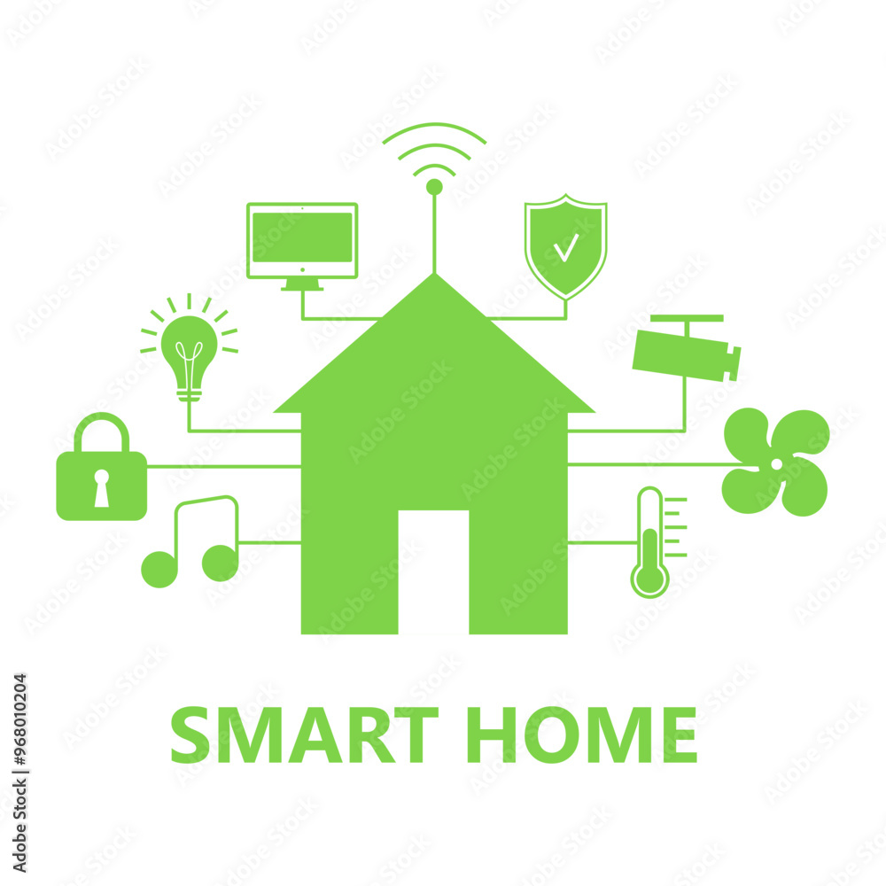 Fototapeta premium Smart home_07