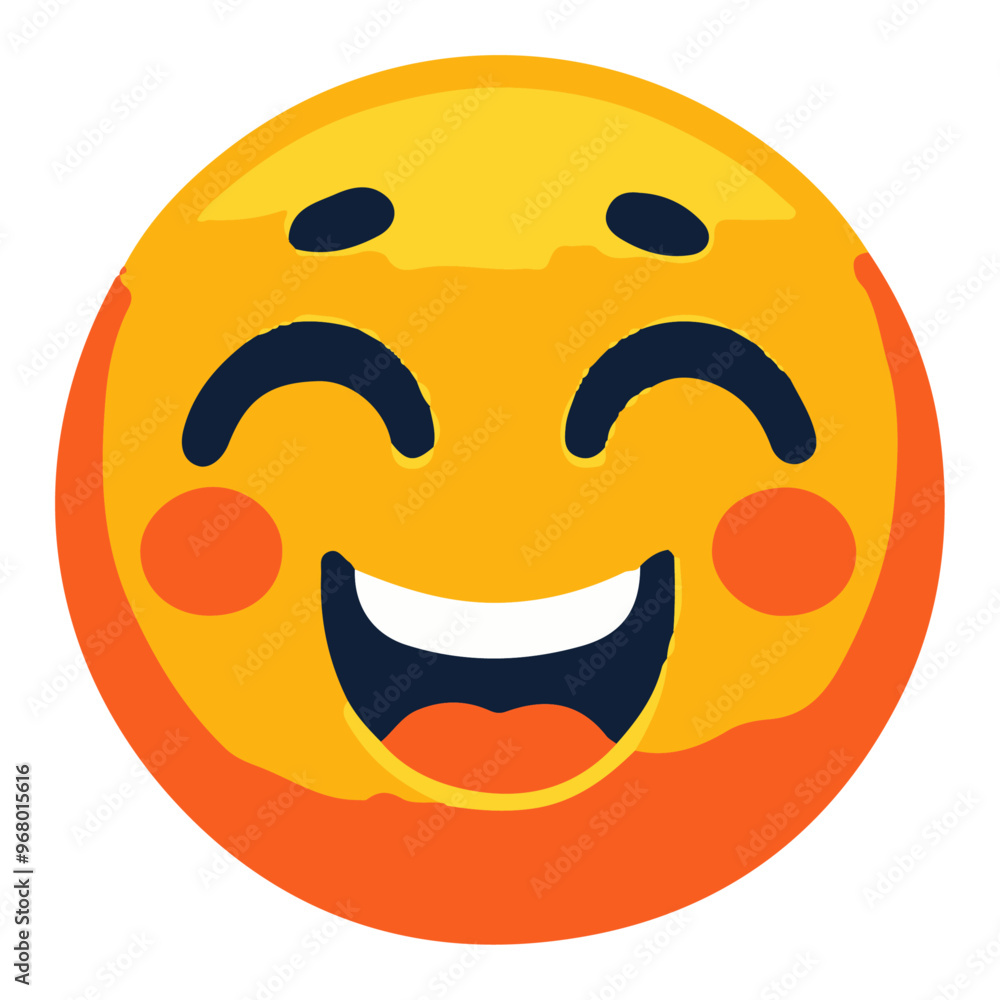 Smiley Face Emoji Vector Icon: High-Resolution, Versatile Icon for Digital and Graphic Design Smiley Face Emoji Vector Icon: High-Resolution, Versatile Icon for Digital and Graphic Design