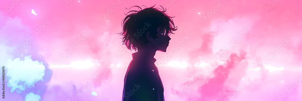 Vibrant Abstract Lofi and Synthwave Anime Wallpaper – Bold Retro Art Vibrant Abstract Lofi and Synthwave Anime Wallpaper – Bold Retro Art