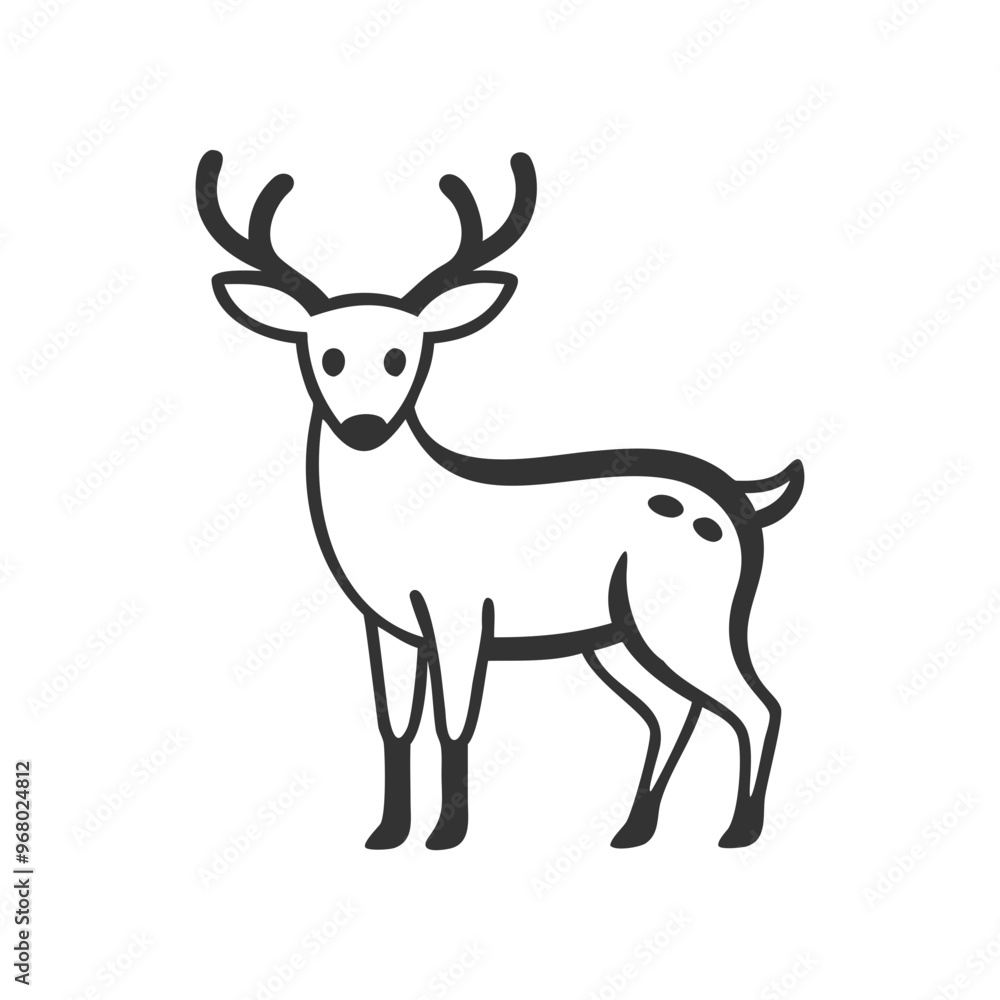 deer illustration