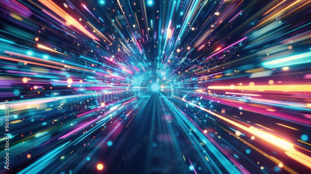 Hyperspace Tunnel of Light Hyperspace Tunnel of Light