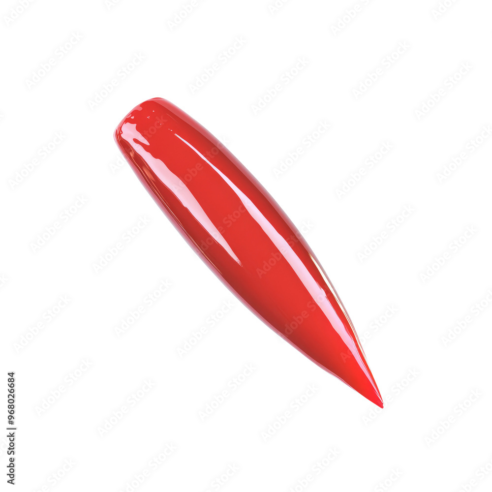Red Nail Polish Drip Abstract Red Nail Polish Drip Abstract