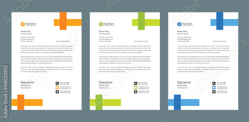 letterhead flyer corporate official minimal creative abstract professional informative newsletter magazine poster brochure design