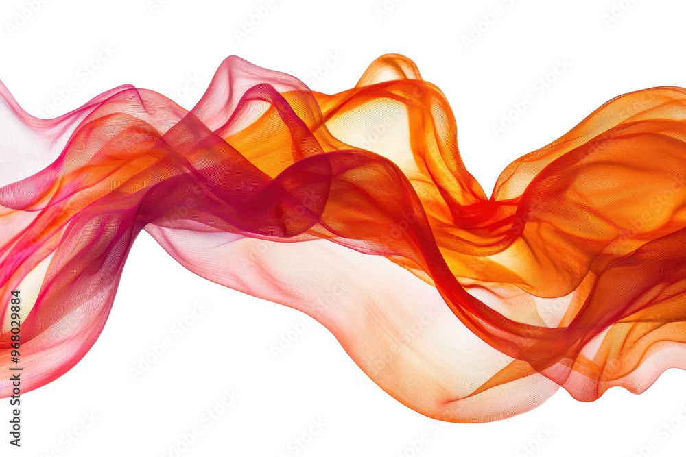 Abstract flowing red and orange waves on a transparent background. creating a dynamic and vibrant visual effect perfect for modern designs. Abstract flowing red and orange waves on a transparent background. creating a dynamic and vibrant visual effect perfect for modern designs.